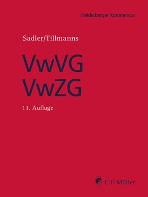 cover image of Verwaltungs-Vollstreckungsgesetz/Verwaltungszustellungsgesetz